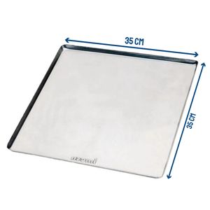 Assadeira 35X35 Para Forno Turbo Prp004 Aluminio Lisa Estampada - Imeca