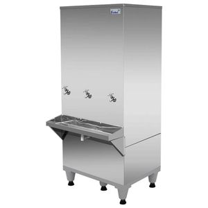 Bebedouro Inox 200 Litros 3 Torneiras Com Filtro 127V - Frisbel