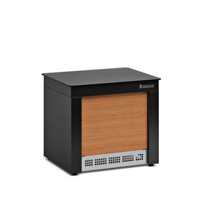 Modulo Multi-uso Mbps-080 Preto Linha Buffet Vitra - Gelopar
