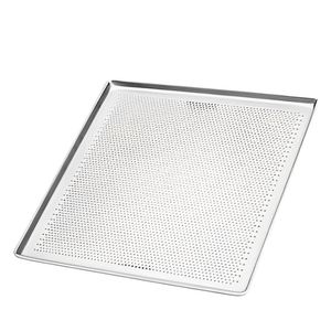Assadeira 35X35 1Cm Forno Turbo Perfurado Aluminio 0,7Mm Moldado - Imeca