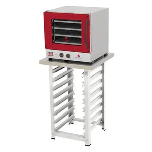 Kit Forno Turbo Eletrico Fast Oven Prp-004 G2 Vermelho 220V + Bancada Mes-004 - Progas