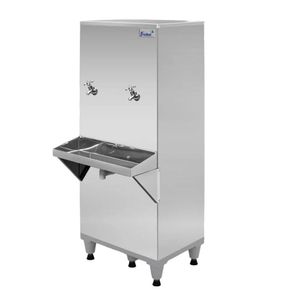 Bebedouro Inox 50 Litros 2 Torneiras Com Filtro 127V - Frisbel