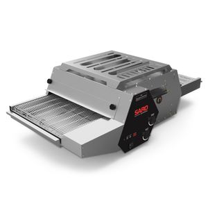 Forno Esteira Para Pizza 50Cm Fe50 A Gas Glp Com Infravermelho - Saro