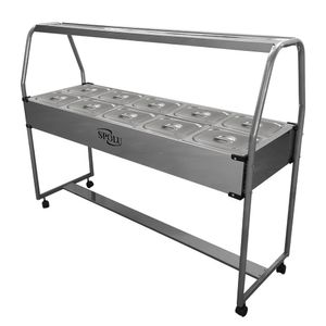 Carro Buffet Termico Spl513 10 Cubas Quentes 127V - Spolu
