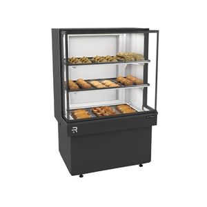 Vitrine Estufa Vanguard Plus Cvpq750 Preto Com Led 127V - Refrimate