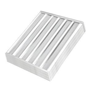 Kit 10 Assadeiras 58X70 2Cm Pao Frances 6 Tiras Perfurado 7Cm Aluminio 0,5Mm - Imeca