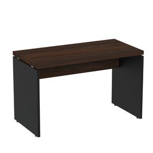 Mesa Secretaria Pe40 135X60 Pe40 Escarlate E Preto - Pandin