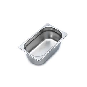 Cuba Gastronomica Gn 1/4 10Cm Inox Para Carro Buffet - Vaccarin