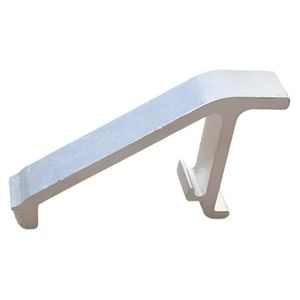 Suporte Cremalheira Aluminio Branco 2Mm - Imbera