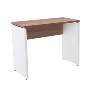 Mesa Diretoria Pe25 150X60 Nogueira E Cinza - Pandin