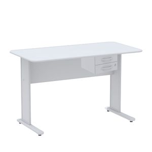 Mesa Gerencia Maxxi 150X60 2 Gavetas Cinza - Pandin