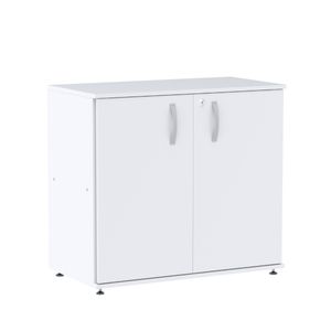 Armario Baixo Maxxi 2 Portas 68X89x38cm Branco - Pandin