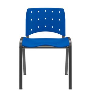 Cadeira Ergoplax Fixa Azul - Plaxmetal