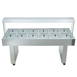 Carro Buffet Termico Bbmm-12 12 Cubas 127V - Edanca