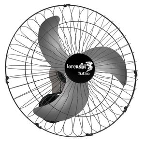 Ventilador De Parede 60Cm Tufao Preto M1 Bivolt - Lorensid