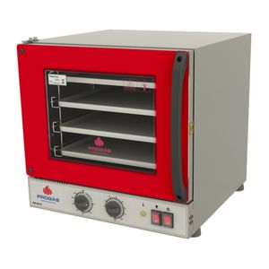 Forno Turbo Eletrico Analogico Fastoven Prp004 G2 Vermelho 4 Bandejas 127V - Progas