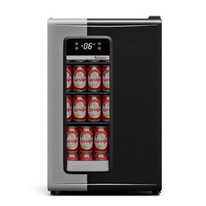 Cervejeira Grb100 Preto 95L Porta Vidro 220V - Gelopar