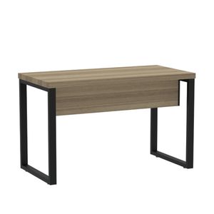 Mesa Secretaria Pe40 120X60 Pe Tubular Naturale E Preto - Pandin