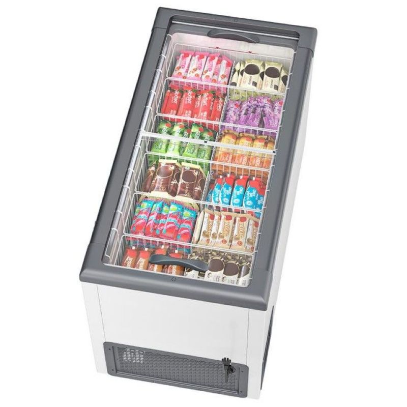 FREEZER-HORIZONTAL-GHD-400H-BRANCO-400L-2-TAMPA-VIDRO-SEM-CESTO-220V---GELOPAR