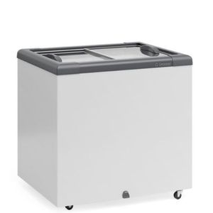 Freezer Horizontal Ghd 200H Branco 200L 2 Tampa Vidro Sem Cesto 220V - Gelopar