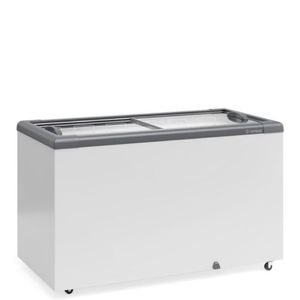 Freezer Horizontal Ghd 400H Branco 400L 2 Tampa Vidro Sem Cesto 127V - Gelopar