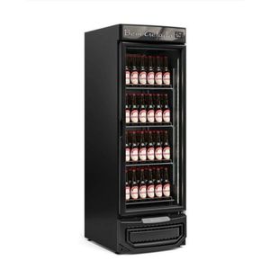 Cervejeira Grb-57v 572 Litros Porta Vidro Todo Preto 127V - Gelopar