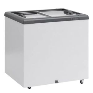 Freezer Horizontal Ghd 200H Branco 200L 2 Tampa Vidro Sem Cesto 127V - Gelopar