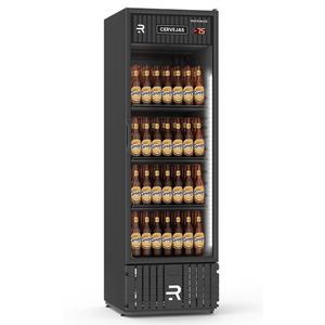 Cervejeira Visa Cooler Vcce570pvb 570L Porta Vidro Todo Preto 127V - Refrimate