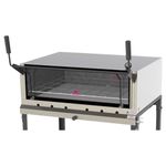 FORNO-LASTRO-GAS-PRP-860-INOX-80X60CM-GUILHOTINA---PROGAS