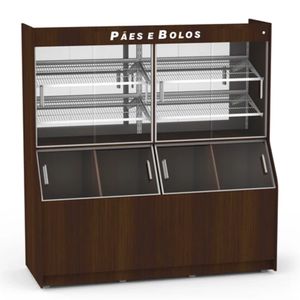 Armario De Paes Tulha Aptu 2000 Tabaco Com Led 127V - Refrimate