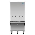 PURIFICADOR-INOX-COLUNA-200-LITROS-4-TORNEIRAS-COM-FILTRO-127V---FRISBEL