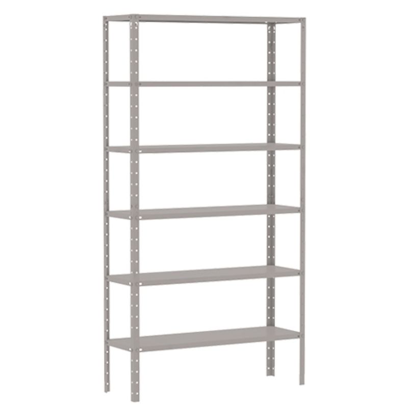 ESTANTE-DE-ACO-6-PRATELEIRAS-176X92X30-CINZA-25KG-POR-PRATELEIRAS-DUPLAFLEX---AMAPA