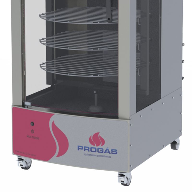 MAQUINA-DE-FRANGO-GIRATORIA-MULTIUSO-PRP482-128KG-GAS-E-BIVOLT---PROGAS