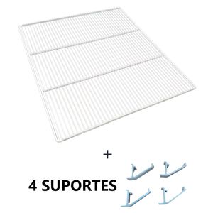 Prateleira Grade E 4 Suportes Branco Para Evf-19 E Evz-21 - Imbera
