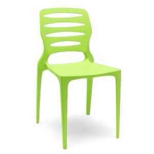 Cadeira Ville Polipropileno Verde - Plaxmetal