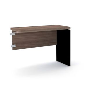 Complemento Para Mesa Pe40 90X75x450 Walnut/preto 6208.51472