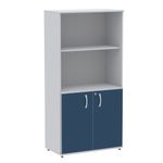 ARMARIO-MISTO-MAXXI-2-PORTAS-BAIXA-158X89X41-AZUL-E-CINZA---PANDIN