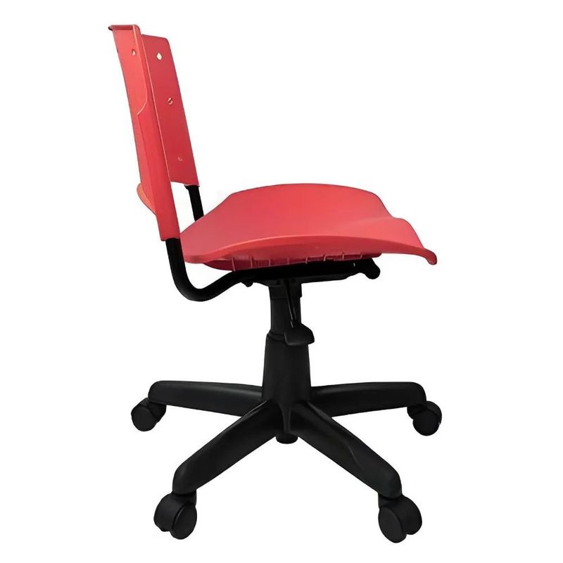 CADEIRA-ERGOPLAX-GIRATORIA-VERMELHO---PLAXMETAL