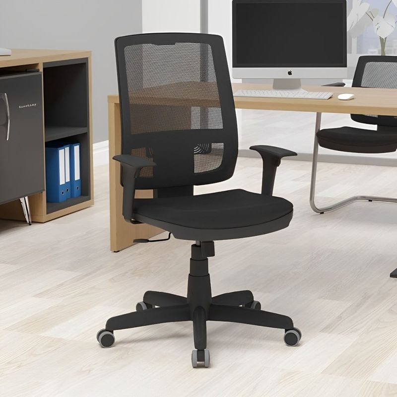 CADEIRA-PRESIDENTE-BRIZZA-POLIESTER-PRETO-RELAX---PLAXMETAL