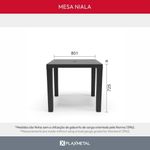 MESA-NIALA-QUADRADA-CINZA-TAMPO-80X80CM-PLASTICO---PLAXMETAL