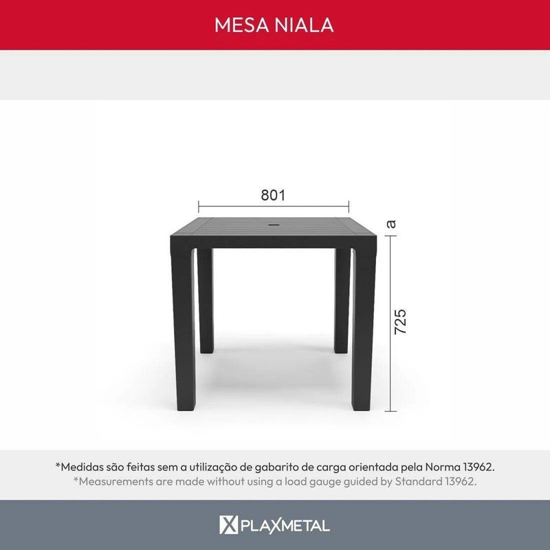 MESA-NIALA-QUADRADA-CINZA-TAMPO-80X80CM-PLASTICO---PLAXMETAL