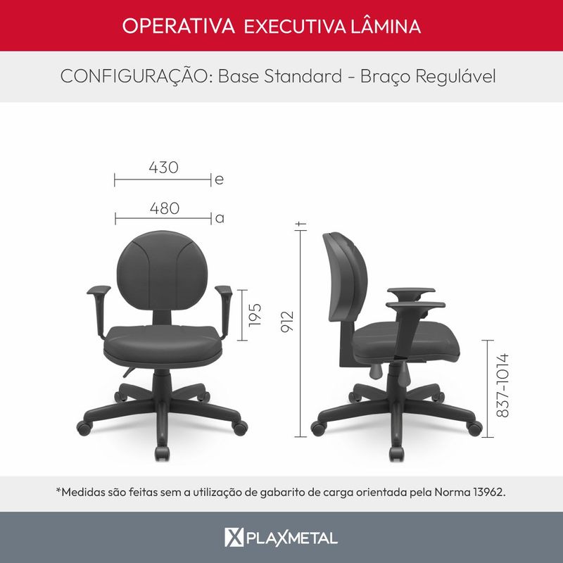 CADEIRA-EXECUTIVA-OPERATIVA-BACK-SYSTEM-TECIDO-CINZA---PLAXMETAL
