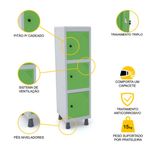 MINI-ROUPEIRO-ACO-3-PORTAS-VERDE-TRANCA-CADEADO---PANDIN