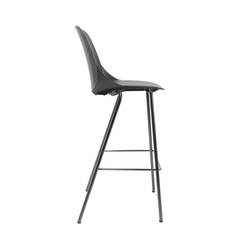 BANQUETA-QUICK-FIXA-ALTA-PRETO-SEM-ESTOFADO---PLAXMETAL