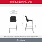 BANQUETA-QUICK-FIXA-ALTA-PRETO-SEM-ESTOFADO---PLAXMETAL