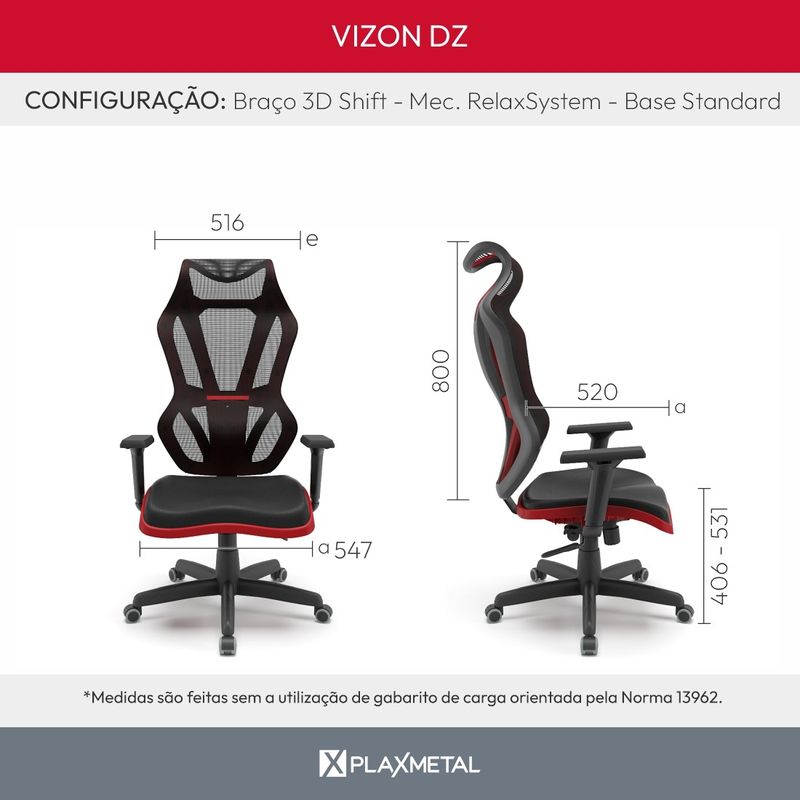 CADEIRA-VIZON-DZ-VINIL-PRETO-SHIFT-AZUL-BRACO-3D-RELAX---PLAXMETAL