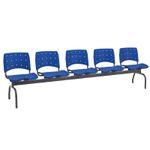 LONGARINA-ERGOPLAX-5-LUGARES-AZUL---PLAXMETAL