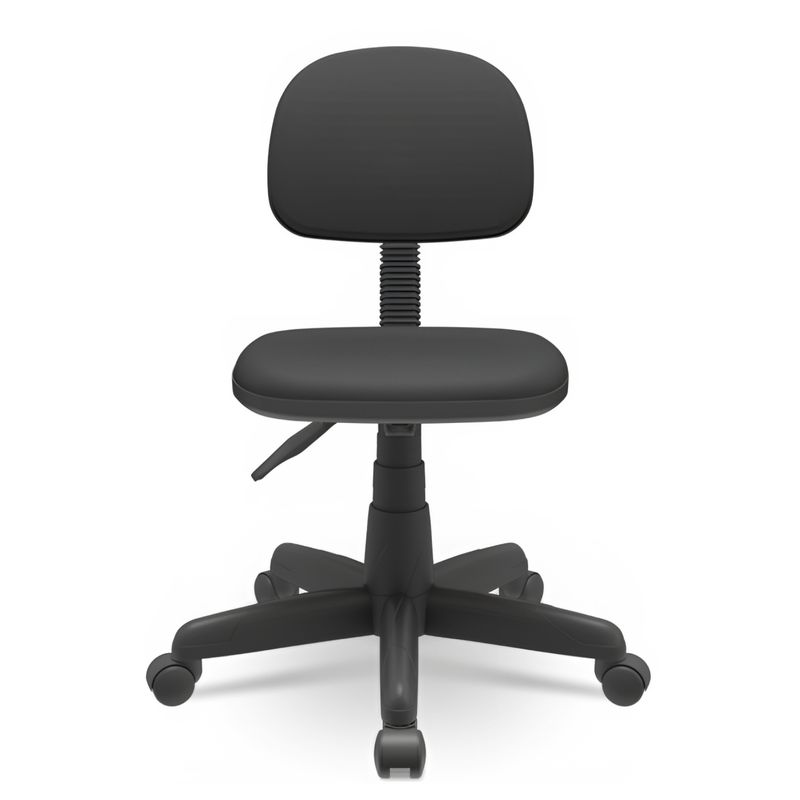 CADEIRA-GIRATORIA-OPERATIVA-PLUS-SECRETARIA-SLIM-TECIDO-PRETO---PLAXMETAL