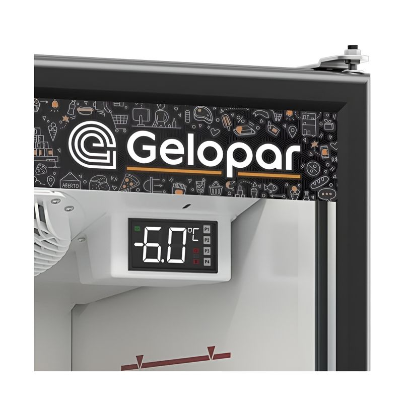 BALCAO-REFRIGERADO-CARNES-E-BEBIDAS-GCBC950-PRETO-957L-PORTA-VIDRO-220V---GELOPAR