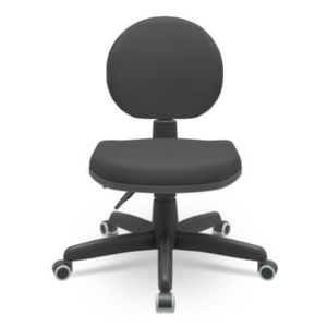 Cadeira Operativa Executiva Back System Tecido Preto - Plaxmetal